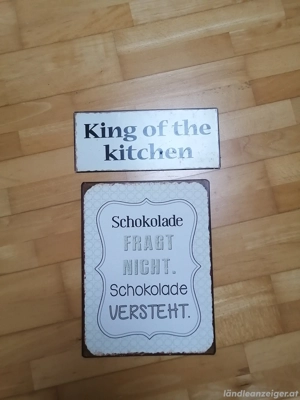 Metallblecher Dekoration  Bild 3