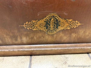 Antike Nähmaschinen-Abdeckung Bild 2