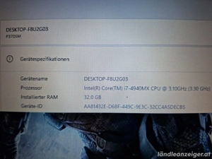 Gaming XMG - i7 Extreme - 32GB DDR Ram - GTX 4GB 2X ( SLI ) - 1TB SSD Bild 9