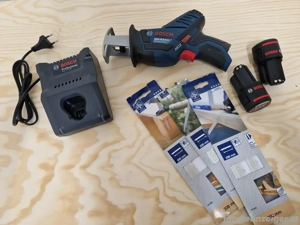 Bosch Professional Säbelsäge GSA 12V inkl Zubehör