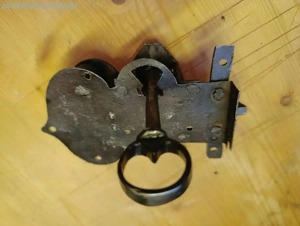 Antikes Türschloss - überholt und voll funktionstüchtig Bild 5