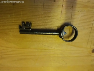 Antikes Türschloss - überholt und voll funktionstüchtig Bild 2