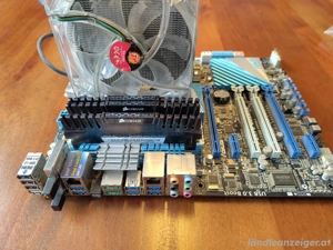 Verkaufe Set: i7 3820 CPU + ASUS P9X79 Deluxe Mainboard + 24GB Corsair RAM + Thermaltake Dual Lüfter Bild 2