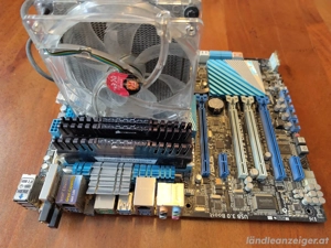 Verkaufe Set: i7 3820 CPU + ASUS P9X79 Deluxe Mainboard + 24GB Corsair RAM + Thermaltake Dual Lüfter Bild 4