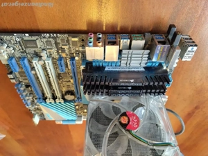 Verkaufe Set: i7 3820 CPU + ASUS P9X79 Deluxe Mainboard + 24GB Corsair RAM + Thermaltake Dual Lüfter Bild 5