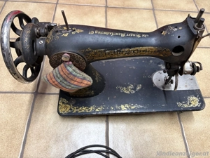 Singer Nähmaschine Antik Bild 5