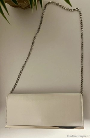 Clutchtasche weiss Bild 4