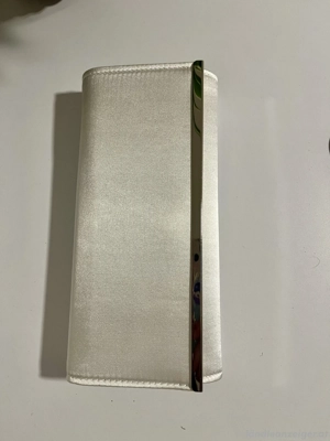 Clutchtasche weiss