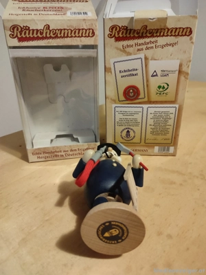 Räuchermann Feuerwehrmann  Bild 4