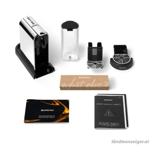 Nespresso Kaffeemaschine De Longhi CitiZ Platinum EN220.M  Bild 3