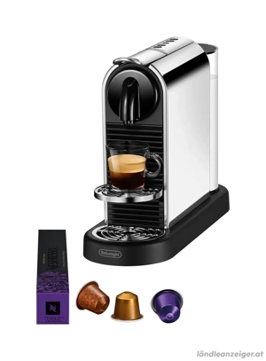 Nespresso Kaffeemaschine De Longhi CitiZ Platinum EN220.M  Bild 5