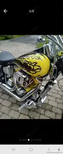 Harley Davidson Custom  Bild 2