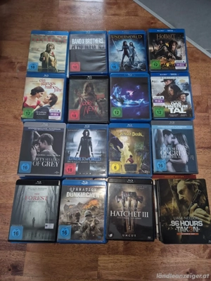 DVD (44 Stk)  Blue Ray (89 Stk)