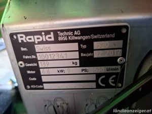 Rapid  Swiss - Motormäher  Bild 5