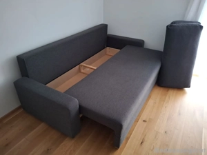 3er Bettsofa dunkelgrau, IKEA GRÄLVIKEN  Bild 3