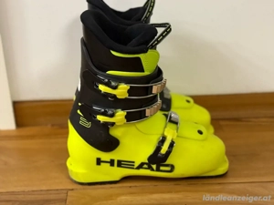     HEAD Z3 Kinder- Jugend-Skischuhe    | ca. Gr. 37,5 38 | 240 245 | Neon      | 3 Schnallen  
