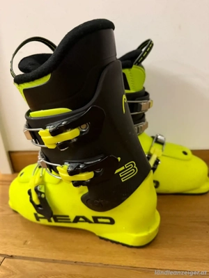      HEAD Z3 Kinder- Jugend-Skischuhe    | ca. Gr. 37,5 38 | 240 245 | Neon      | 3 Schnallen   Bild 2