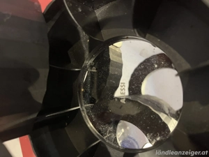 Alessi Kapselbehälter schwarz Plisee Bild 2