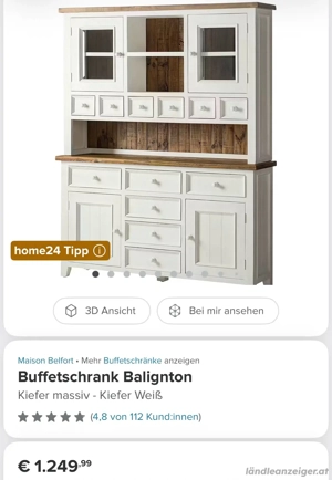 Liebhaberstück! Buffetschrank Balington Bild 5