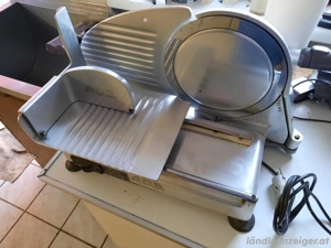 Aufschnittmaschine  Marke ADE Bild 2