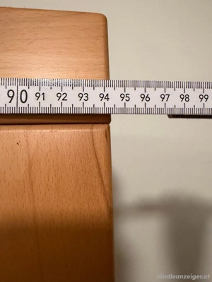 Glasvitrine Echtholz Bild 3