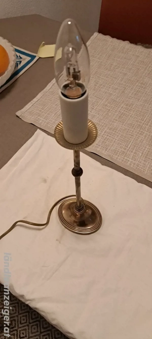 Stehlampe Messing Bild 4