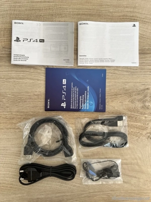 Sony PlayStation 4 Pro 1TB Spielekonsole - Kohleschwarz (CUH-7216B) NEU & OVP Bild 2