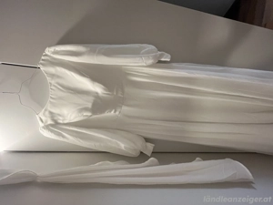 Brautkleid weiss, geschlossen Bild 3