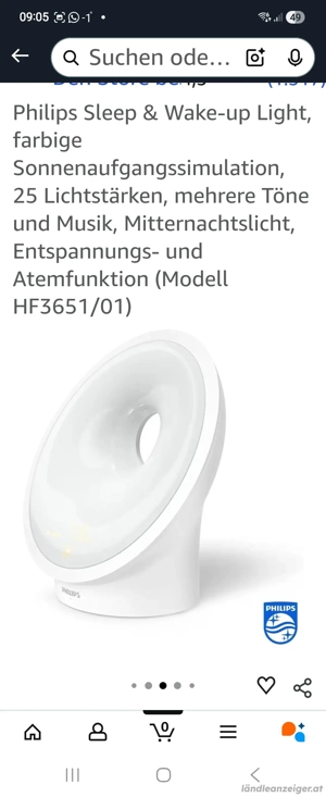 Philips Sleep & Wake-up Light Bild 5