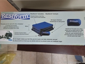 Restform Doppelbett Matratze aufblasbar Neu Original Verpackt  Bild 3