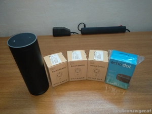 Amazon Alexa Echo + Echo Dot + Smart-Steckdosen