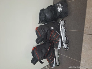 Inline Skates K4 wurden 5mal benutz inkl. Schoner Bild 2