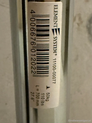 Tischfuss Tischbein 700 mm 4 Stück Bild 3