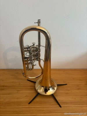 B&S Flügelhorn 3017 2TR-L - Top Zustand wie neu! Bild 2