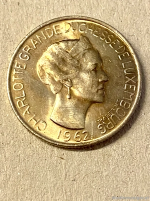50 Stück Münzen; Luxemburg 5 Franken Bild 3