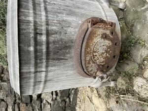 Alter Waschkessel zur Deko Bild 2