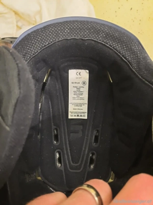 Schihelm Kinder inkl. Schibrille Bild 3