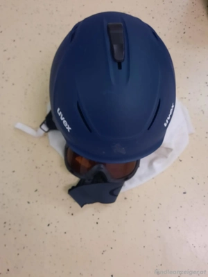 Schihelm Kinder inkl. Schibrille Bild 2