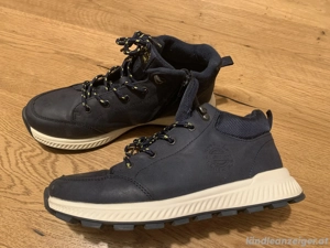 Halbhohe sneaker Größe 38 dunkelblau Bild 2
