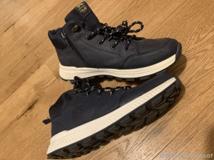 Halbhohe sneaker Größe 38 dunkelblau Bild 3