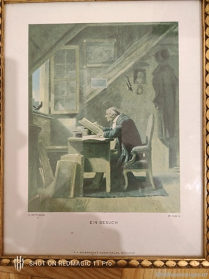 Carl Spitzweg Ein Besuch (1920-1930)