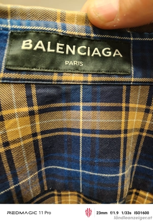 seltenes Balenciaga Hemd Bild 2