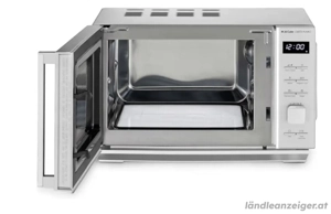 Mikrowelle mit Keramikboden kein Drehteller 1 Jahr alt wie neu Bild 2