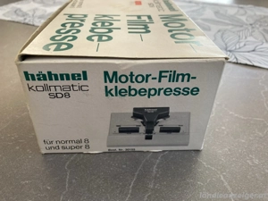 Super 8 - Film-Klebepresse