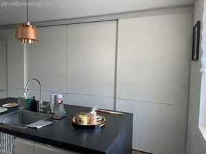 Schiebetüre als Raum Trennung 