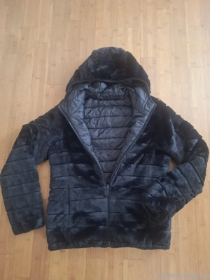 Winterjacke, Pelz- Steppjacke Bild 2