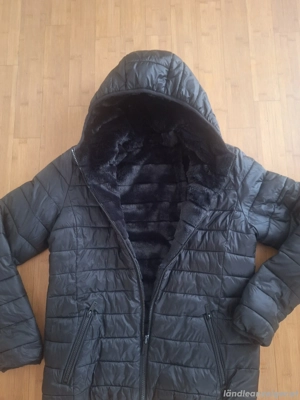 Winterjacke, Pelz- Steppjacke Bild 3