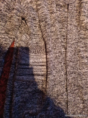 Herren Strickweste XL. m. Kapuze  Bild 2