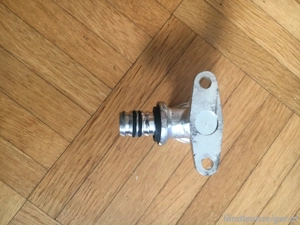 Einrohr  -  Hahnblock Danfoss   Rücklaufverschraubung Bild 10