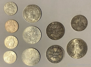 11 Stűck Silber-Műnzen Bild 3